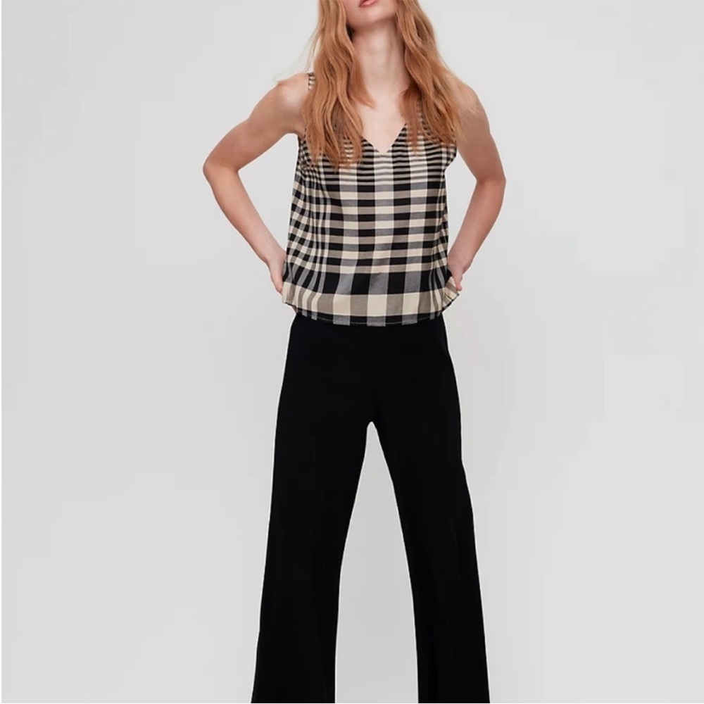 Aritzia Babaton Check Patterned Murphy Blouse | T… - image 1